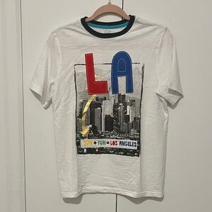 Wonder Nation LA Graphic Tee - White